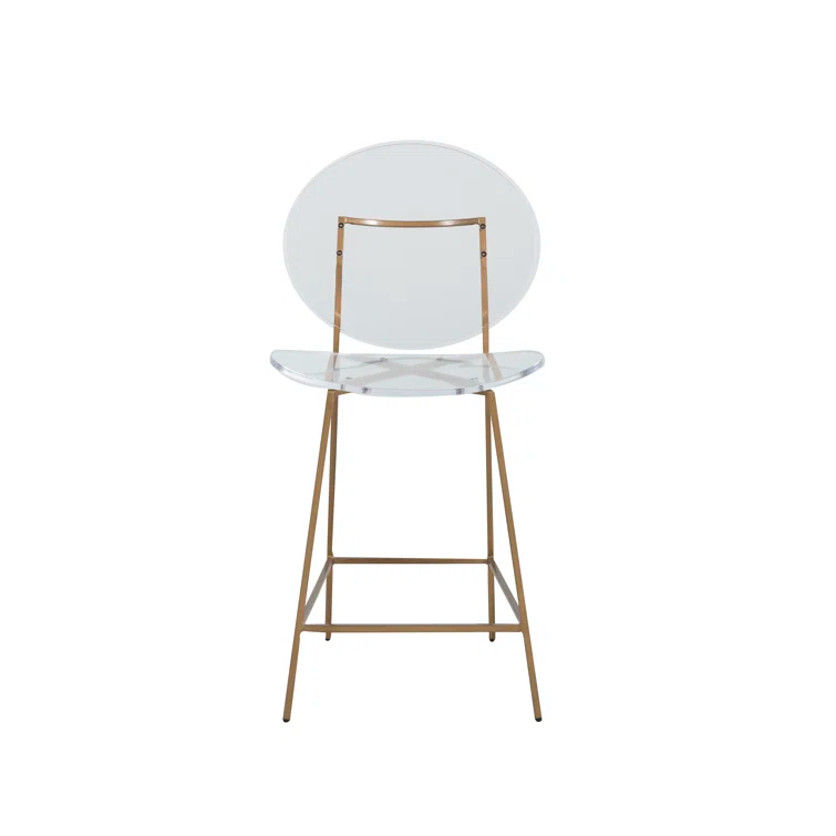 Gabby Sandy Counter Stool with Metal Frame