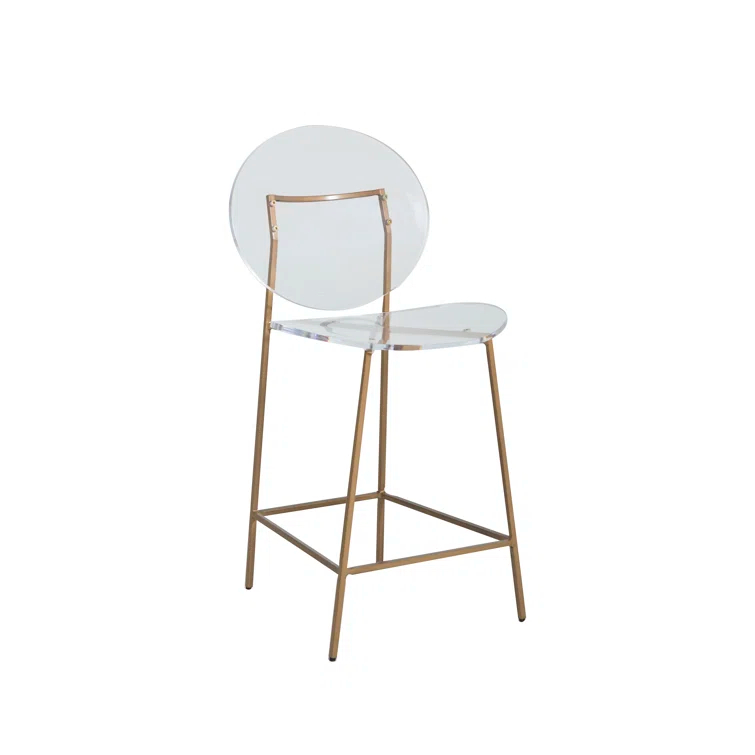 Gabby Sandy Counter Stool with Metal Frame