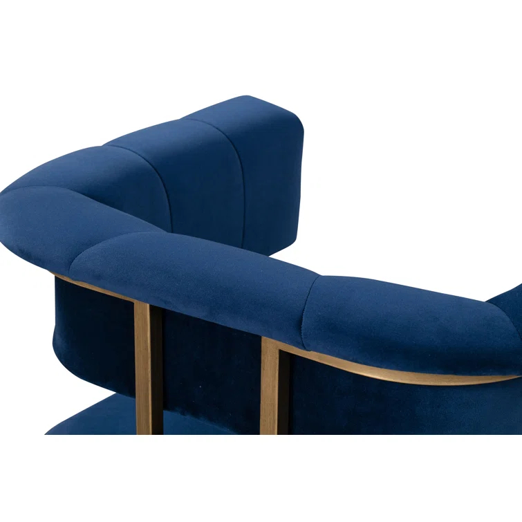 Astrid 19.3'' H Velvet Upholstered Armchair