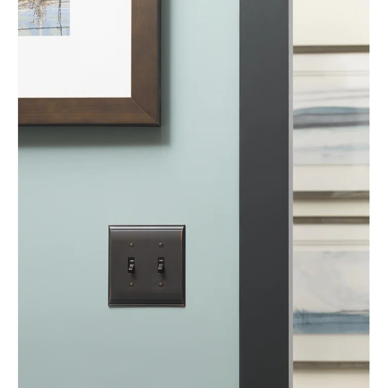 Candler 2-Gang Toggle Light Switch Wall Plate