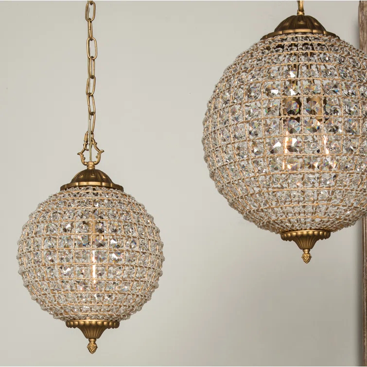Cimberleigh 3 - Light Single Globe Chandelier