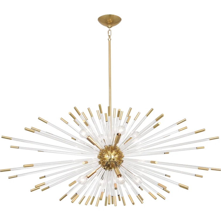 Robert Abbey Andromeda 8 - Light Dimmable Sputnik Sphere Chandelier