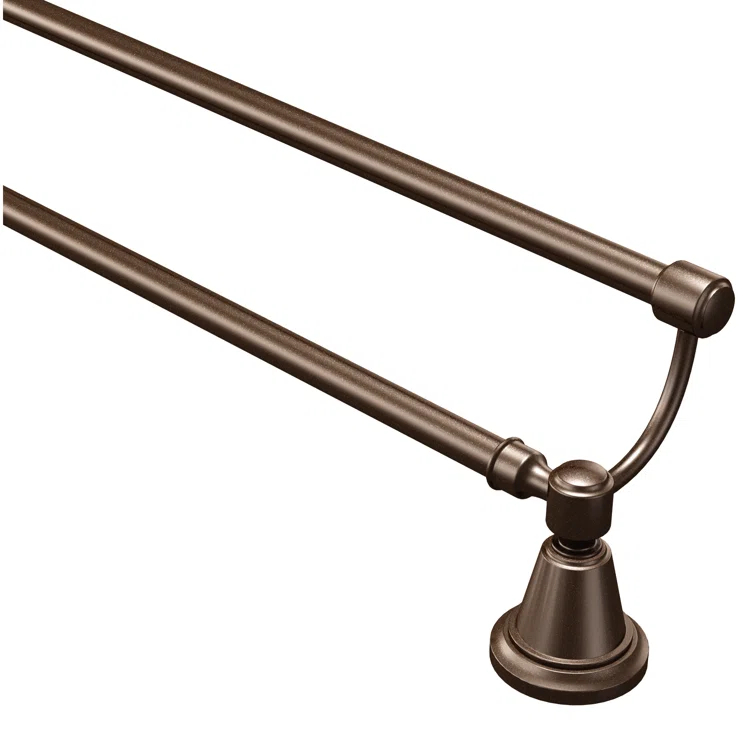Bradshaw Double 24" Wall Mounted Towel Bar