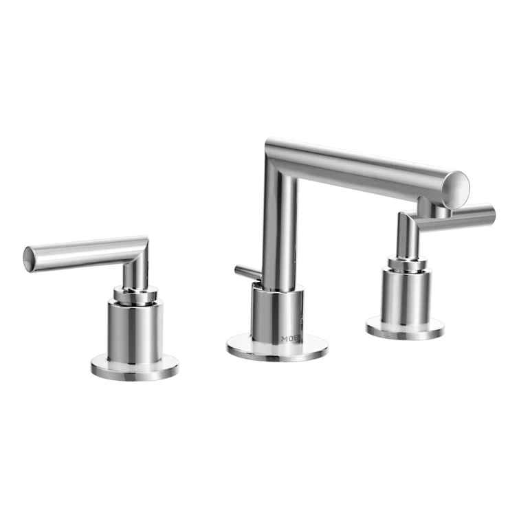Arris Widespread Bathroom Faucet with Drain Assembly