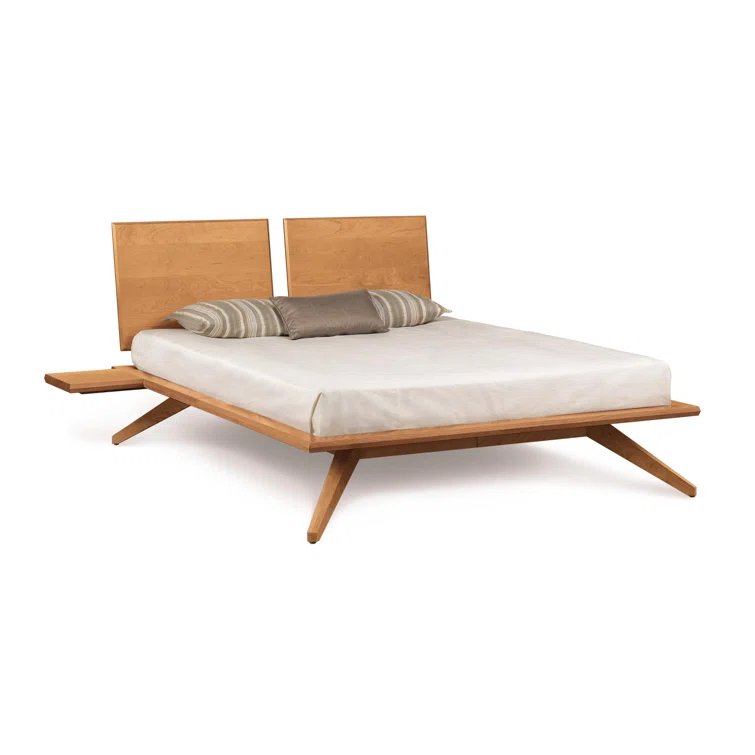 Astrid Solid Wood Platform Bed