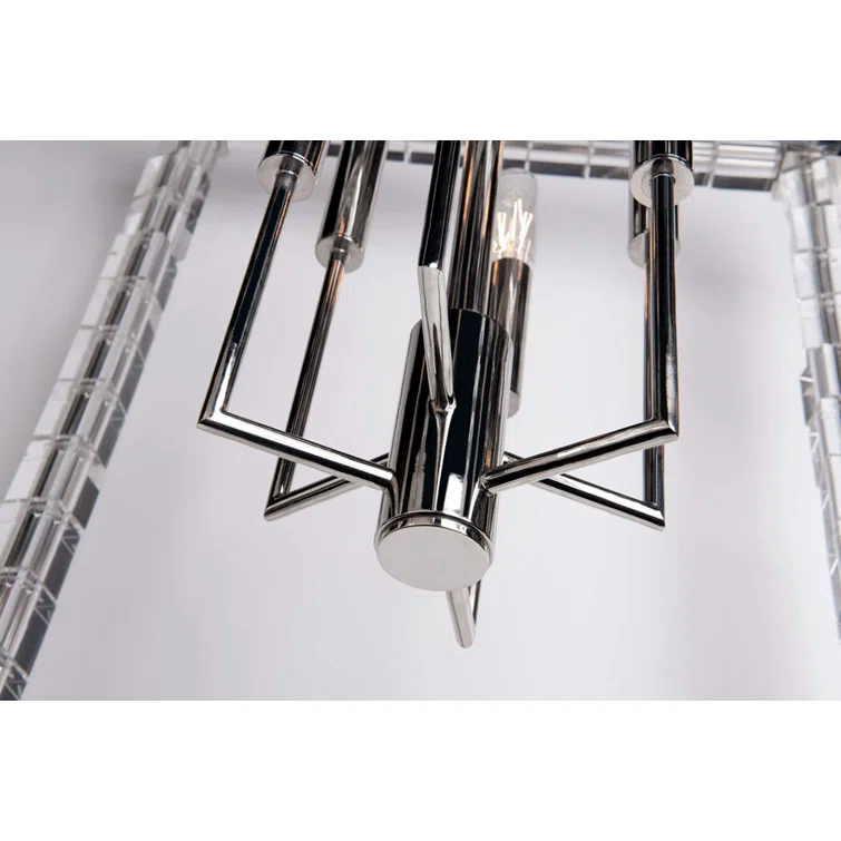 Alpine 6 - Light Square / Rectangle Chandelier