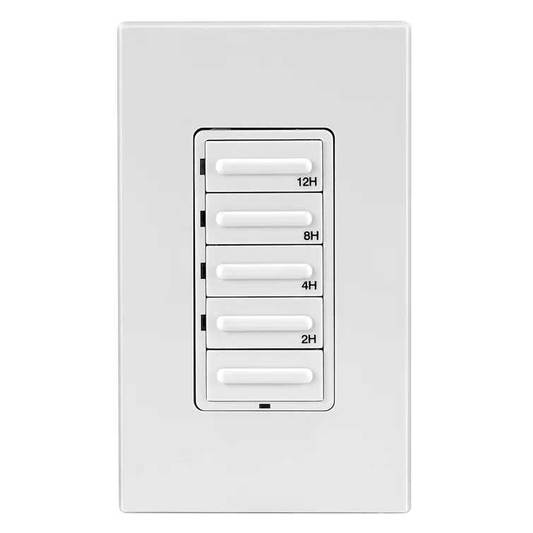 Leviton 001-LTB12-1LZ 20 Tamper Resistant Push Button Light Switch