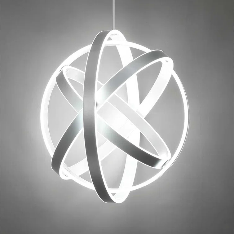 Kinetic Dimmable LED Globe Chandelier