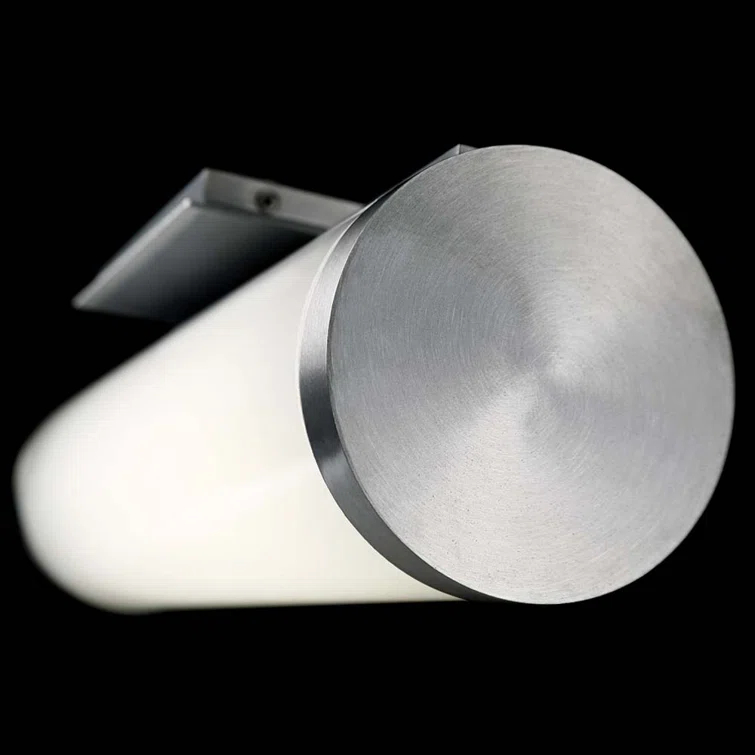 Lithium Modern 24" Dimmable LED Wall Light in Brushed Aluminum