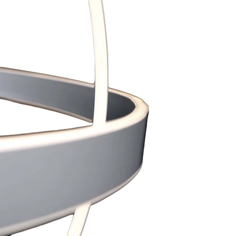 Kinetic 1 - Light Titanium LED Single Pendant