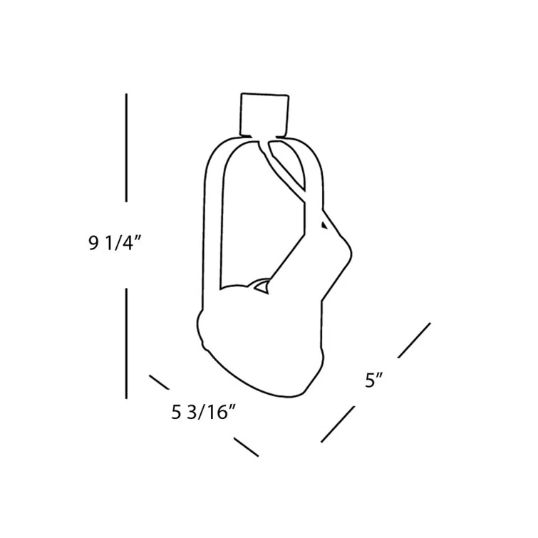 Line Brushed Nickel Adjustable Track Head