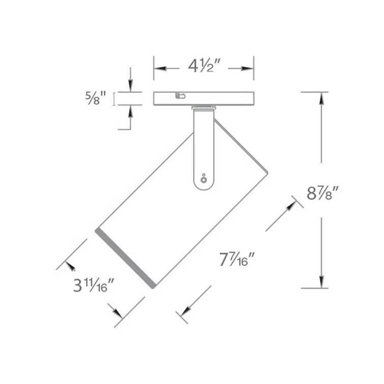 Silo Glass LED Spotlight