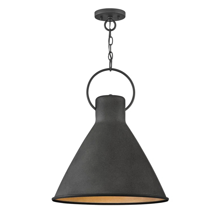 Dax Single Light Metal Dimmable Pendant
