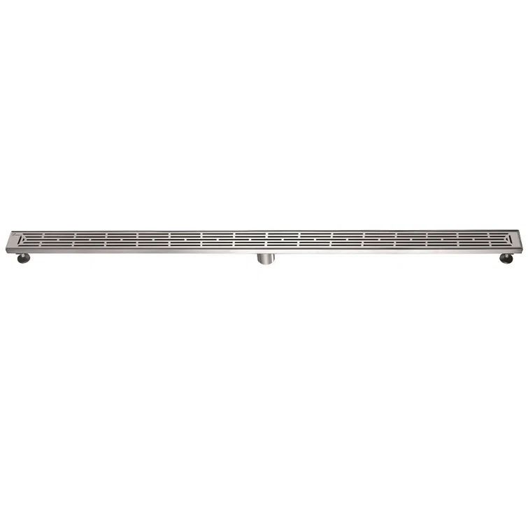 304 Stainless Steel Rectangle Shower Invisible Long Linear Floor Drain