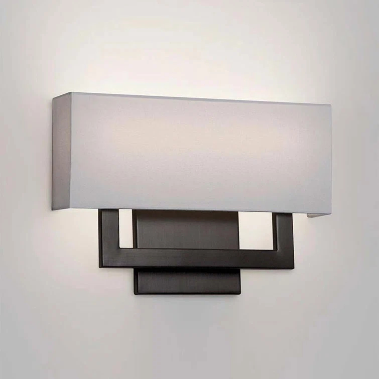 Manhattan Aluminum LED Flush Mounted Sconce