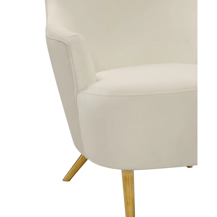 Julia Velvet Wingback Chair