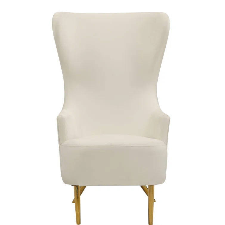 Julia Velvet Wingback Chair