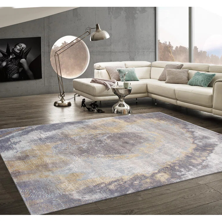 Cosmo Hand Knotted Abstract Rug