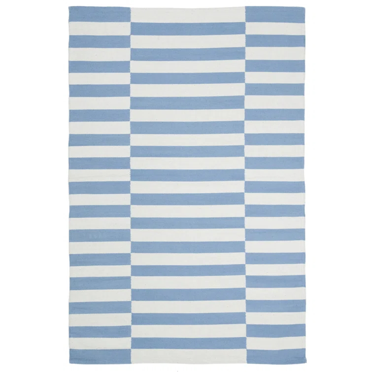 Ludlow Lauren Ralph Lauren Flat Weave Cotton Striped Rug