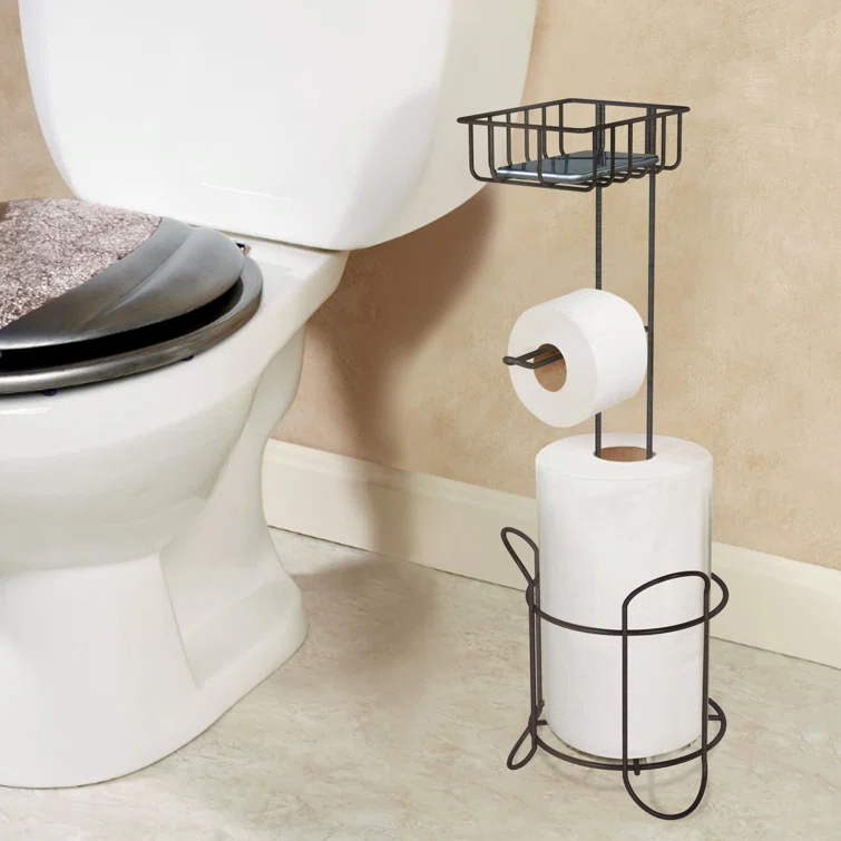 Free Standing Toilet Paper Holder