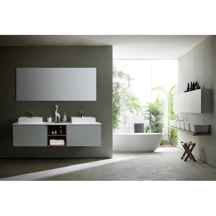 Shelley 72.05'' Double Bathroom Vanity