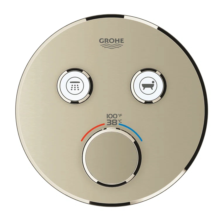 GROHE Grohtherm SmartControl Dual-Function Shower Thermostatic Valve Trim
