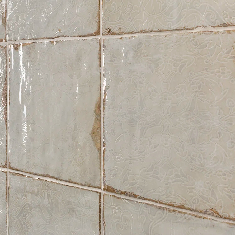 Angela Harris Harbour Tirreno Décor 8" x 8" Ceramic Floor and Wall Tile