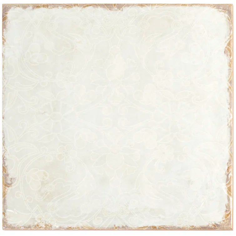Angela Harris Harbour Tirreno Décor 8" x 8" Ceramic Floor and Wall Tile
