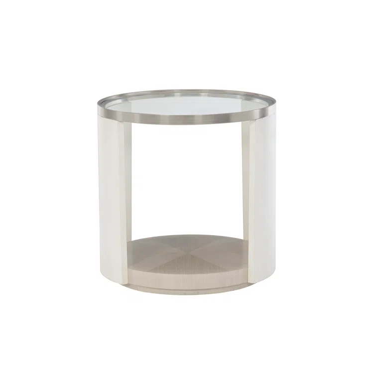 Axiom Glass Tray Top End Table