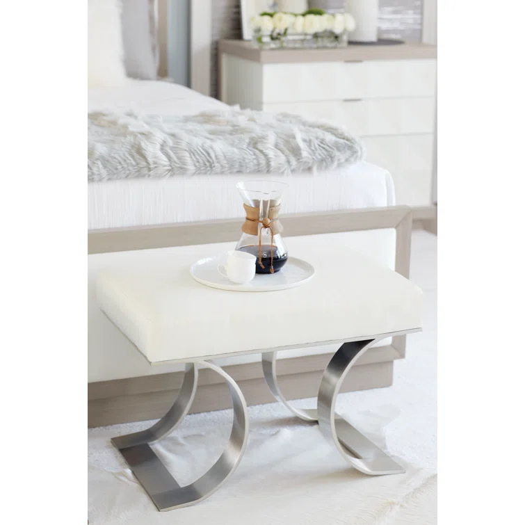 Axiom Polyester Upholstered Bench