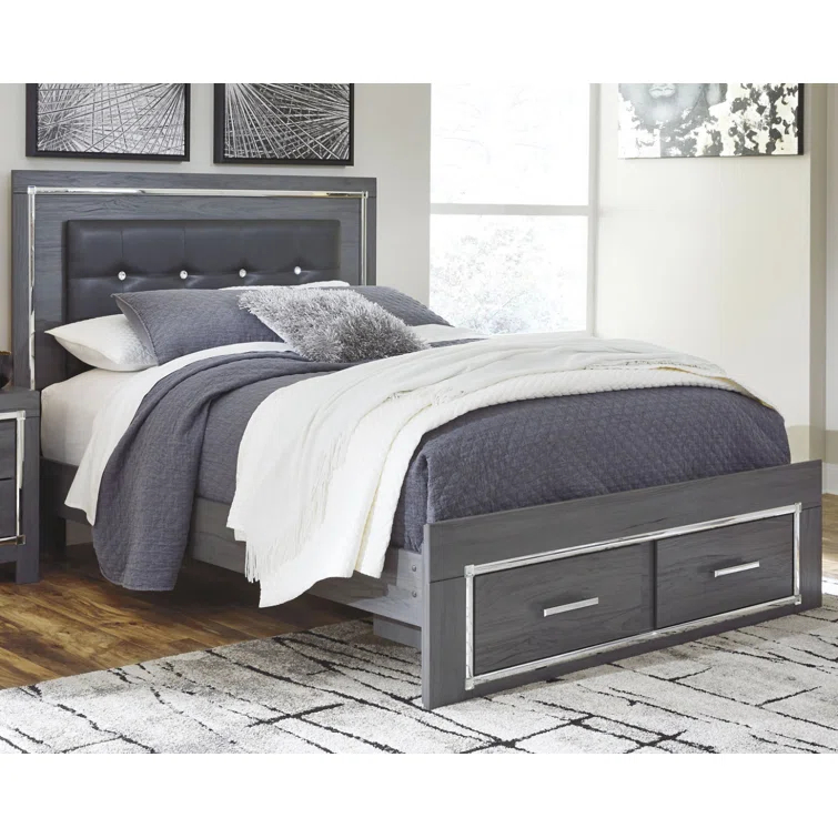 Lashauna Upholstered Standard Storage Bed
