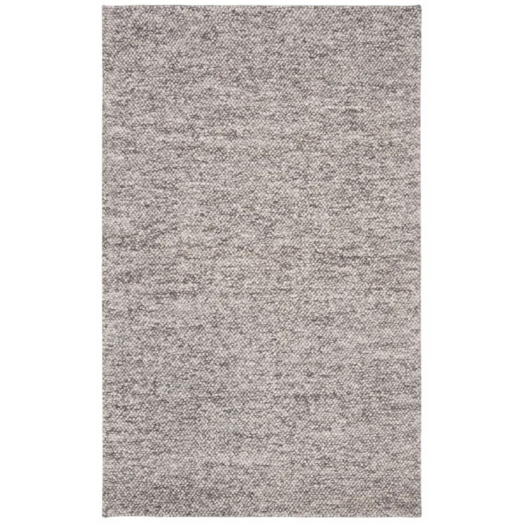 Carisbrooke Lauren Ralph Lauren Hand Woven Wool/Cotton Solid Color Rug in Gray