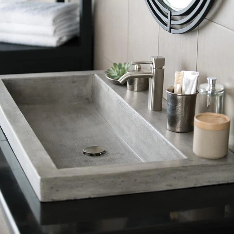 Handmade Rectangular Bathroom Sink