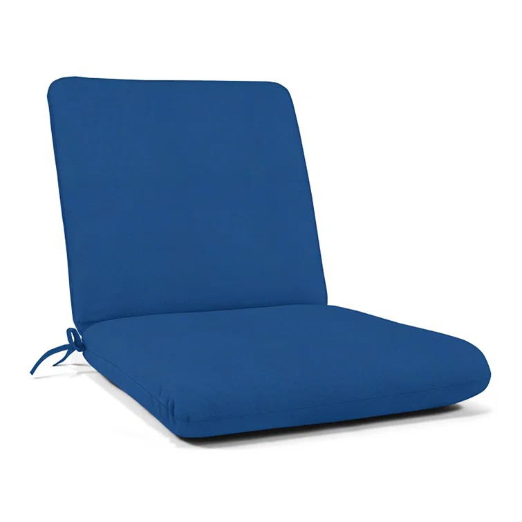 Casual Cushion Solid Sunbrella Fabric Indoor/Outdoor Club Chair Cushion