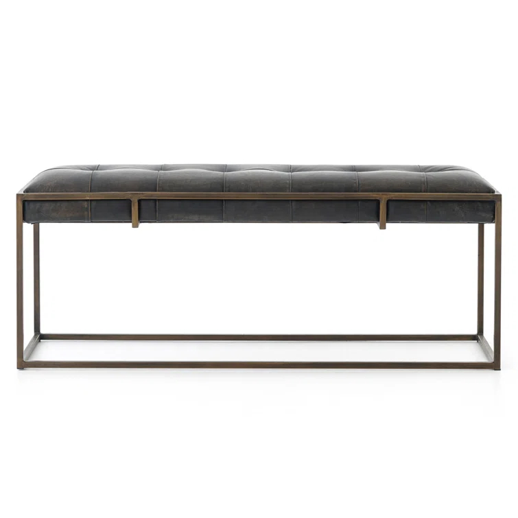 Jazelle Genuine Leather Bench