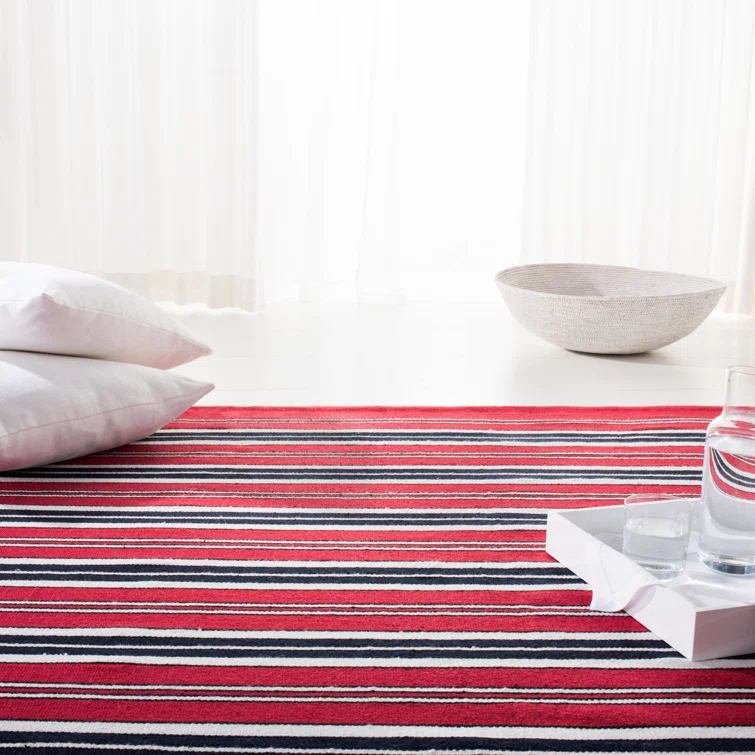Leopold Lauren Ralph Lauren Flat Weave Performance Striped Rug
