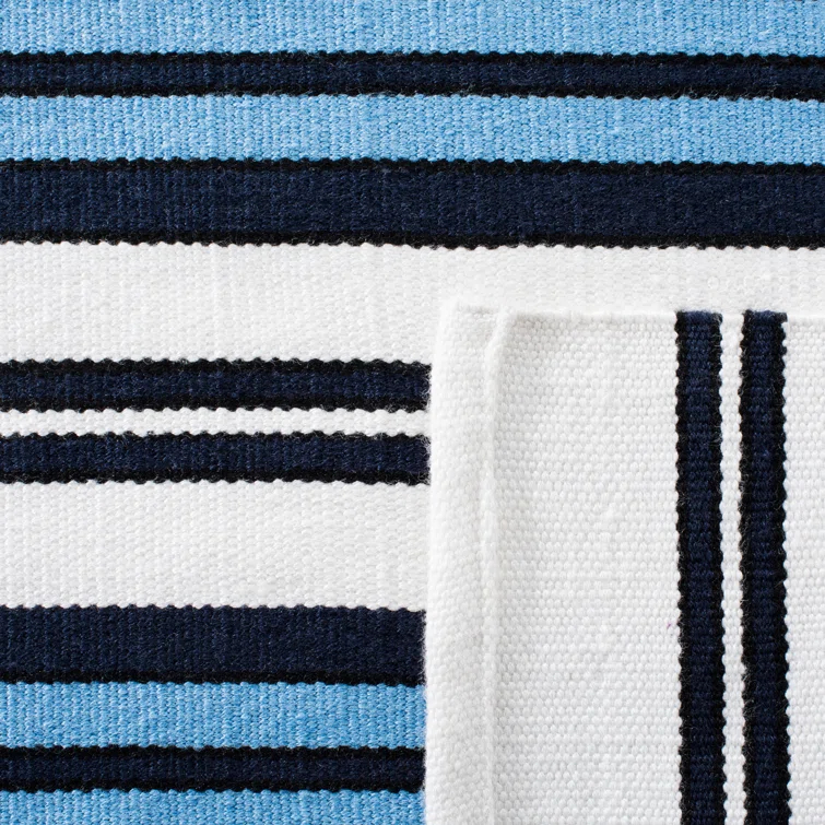 Leopold Lauren Ralph Lauren Flat Weave Performance Striped Rug