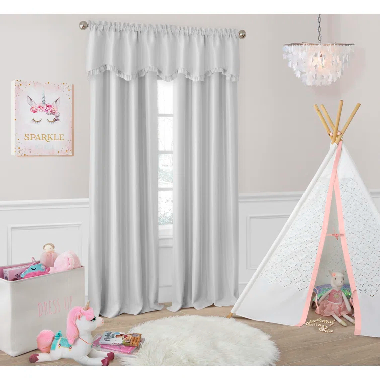 Ransdell Polyester Room Darkening Single Curtain Panel Single Panel