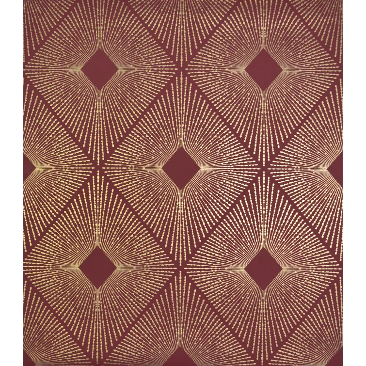 Antonina Vella Modern Metals Modern Geometric Wallpaper