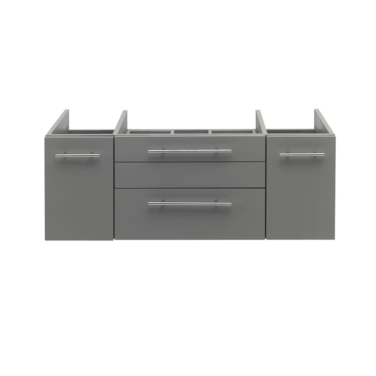 Fresca Lucera 42" Wall Mount Single Vessel Sink Bathroom Vanity Base Only (Top & Sink Not Included)