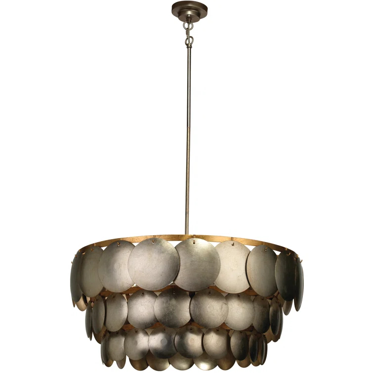 Jamie Young Company Calypso 4 - Light Dimmable Tiered Chandelier