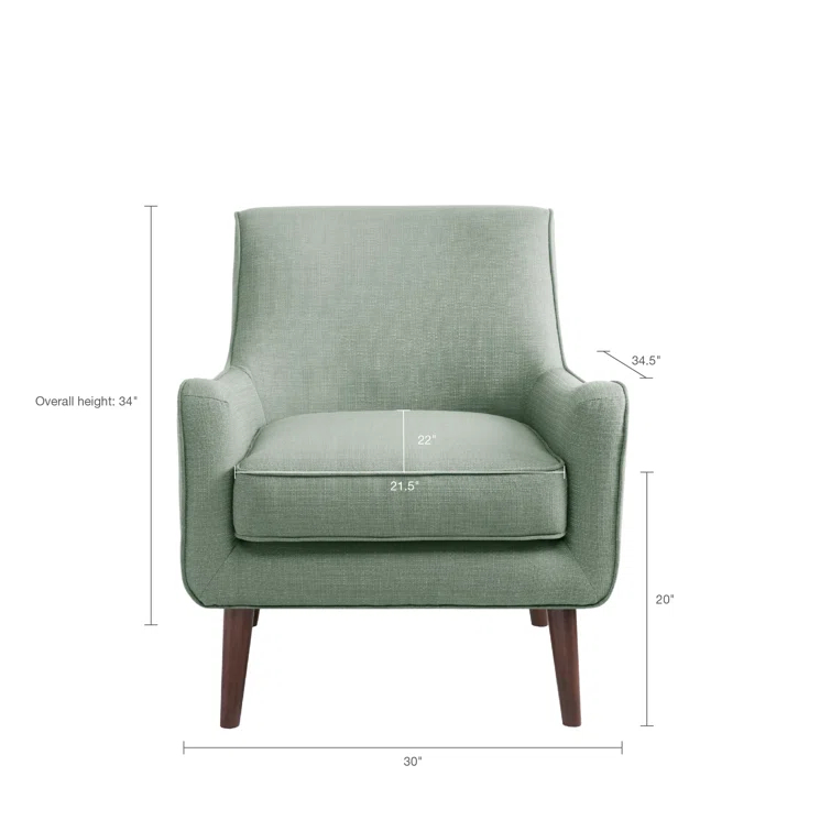 Femi Upholstered Mid-Century Accent Chair