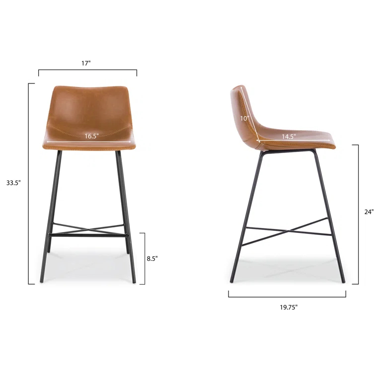 Bela 24" Counter Stool