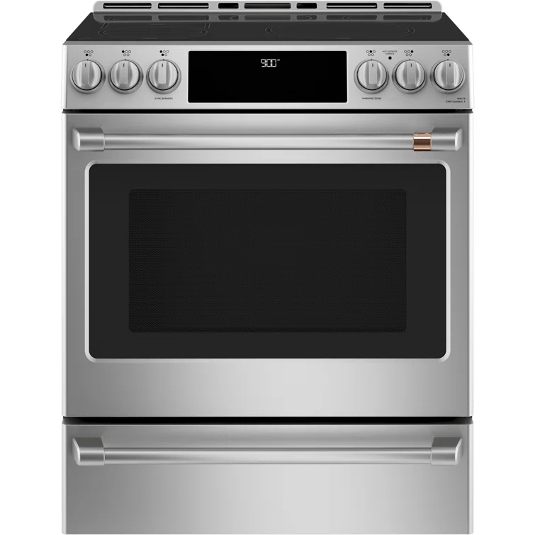 Café Smart Appliances Induction 30" 5.7 cu. ft. Slide-in Electric Range