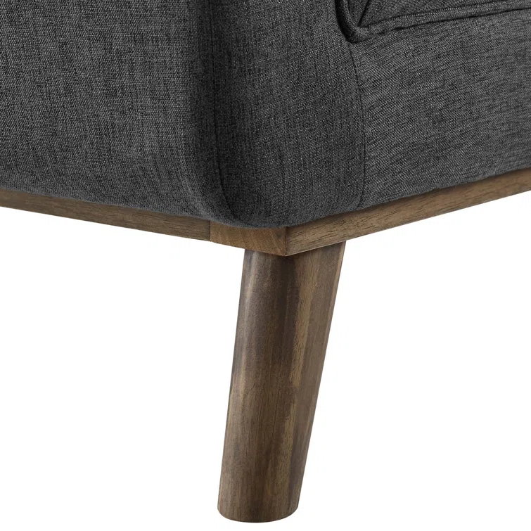 Modway Haven Tufted Button Upholstered Fabric Accent Bench
