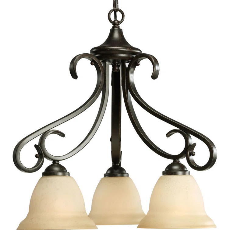 Lilly 3 - Light Dimmable Classic / Traditional Chandelier