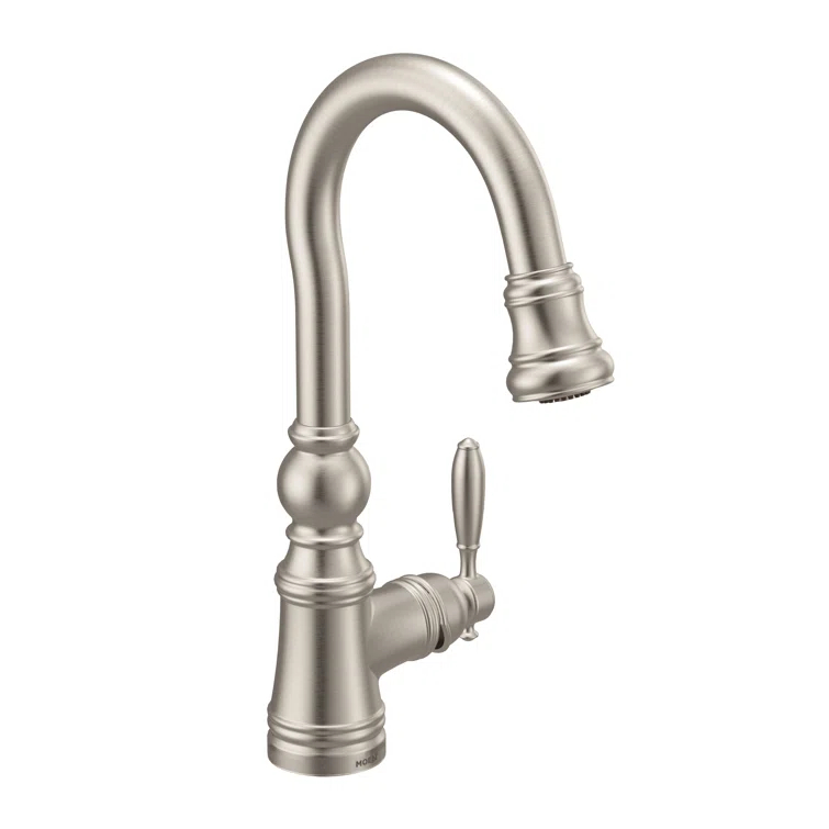 Weymouth Pull Down Bar Faucet with Power Clean