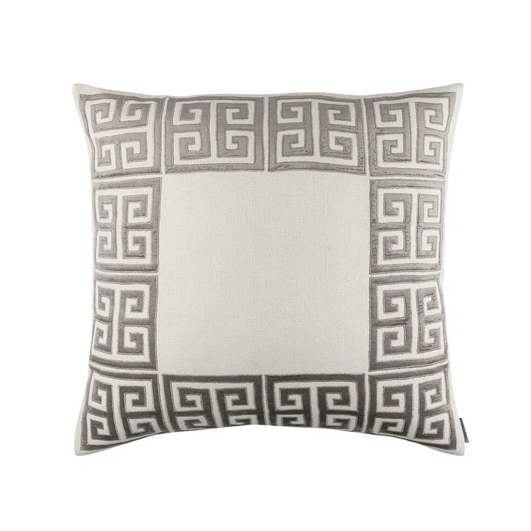 Lili Alessandra Guy Geometric Feather Throw Pillow