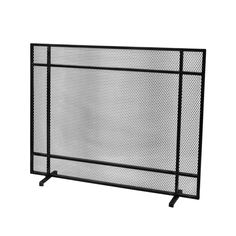 Erick Iron Fireplace Screen