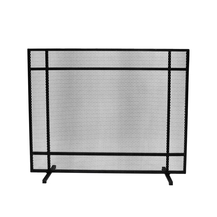 Erick Iron Fireplace Screen